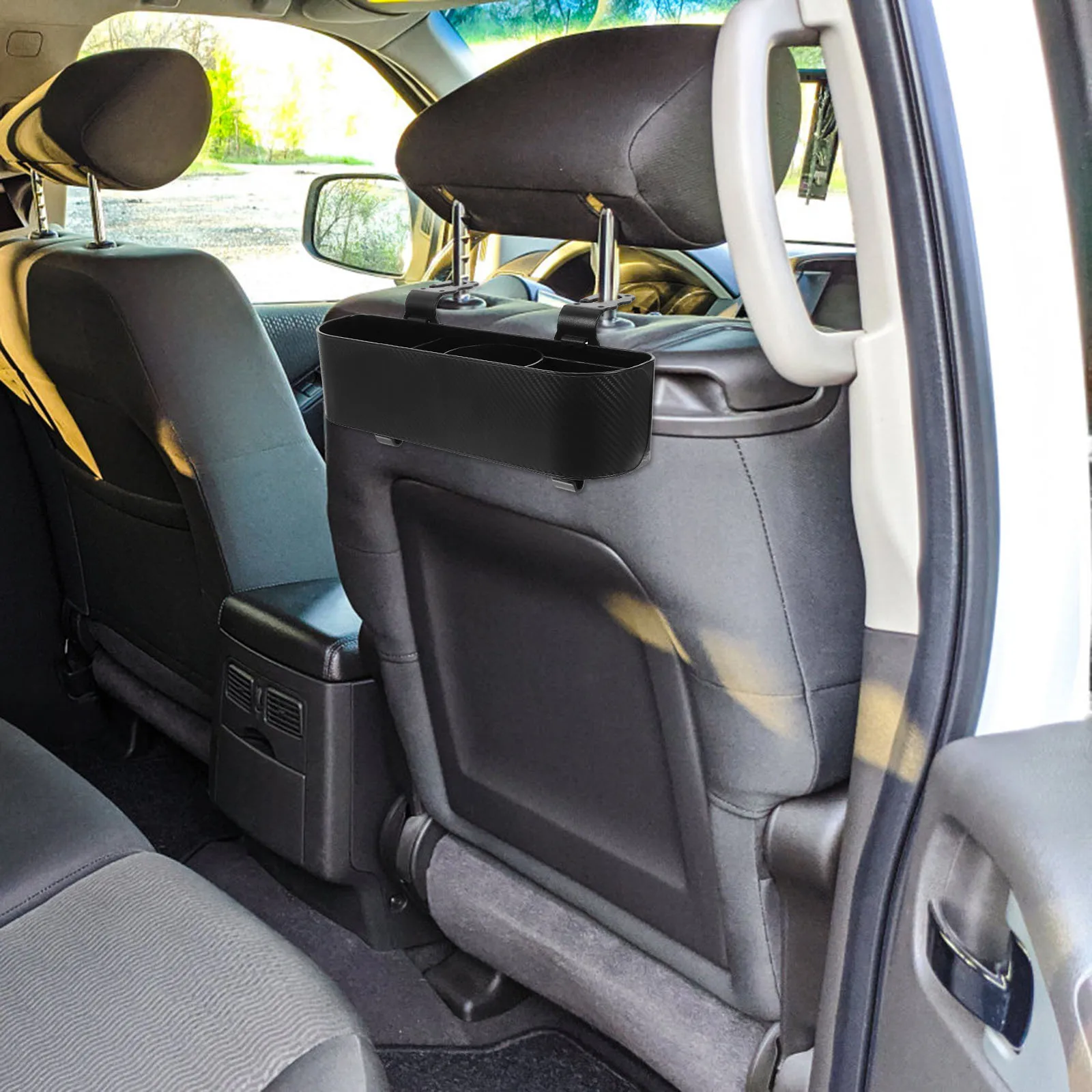 

Plastic Seat Storage Organizer Backseat Cup Holder Chair Hanging Box Travel Car Accessory Car Organizer Storage Box
