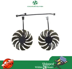 88MM T129215SU PLD09210S12HH Cooling Fan For Gigabyte GeForce GTX 1050 Ti RX 480 470 GTX 1060 G1 Graphics Card Cooler Fans