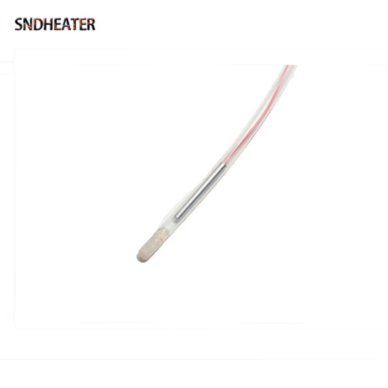 SNDHEATER-Sensor de temperatura termopar, cable de protección PTFE, anticorrosión, resistente al agua, NTC 5K, 10K, 20K, 50K, 100K, 1M, 2M, 3M