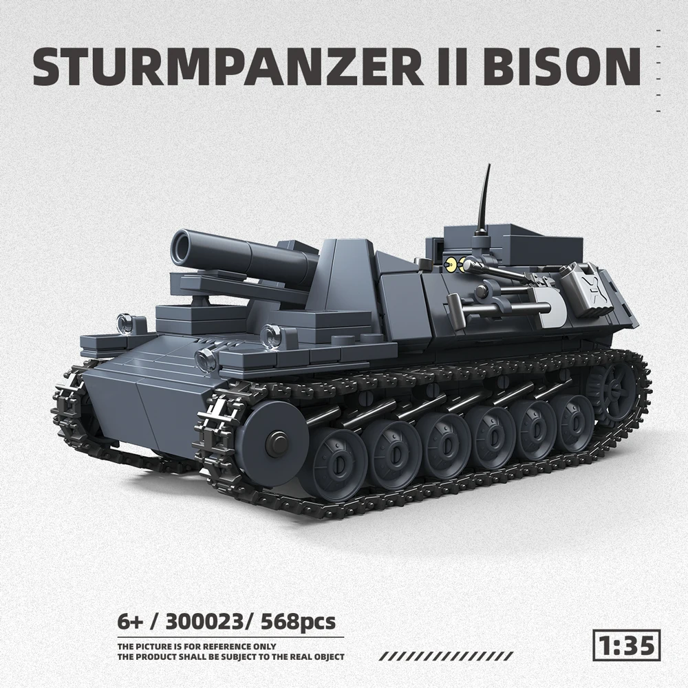 Amfibische gepantserde tank bouwstenen DIY Bricks Model Kit Educatieve collectie Speelgoedcadeau voor kinderen Jongens