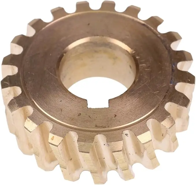 Robust Worm Gear for Enhanced Snowblower Functionality Compatible with Models 7170528 and 71704449 Includes Keyway Feature