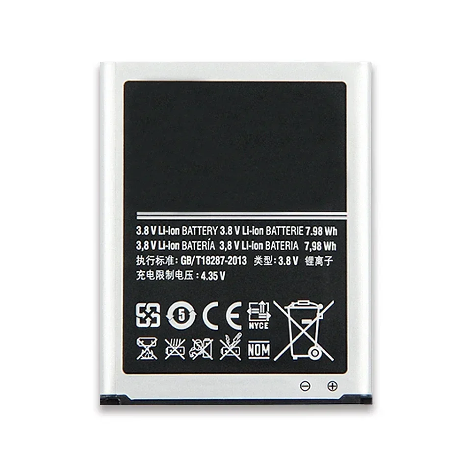 New EB L1G6LLU EB-L1G6LLU Gold Battery For Samsung Galaxy S3 S III 3 i9300 i9300i i9082 i9060 R530 Grand neo duos