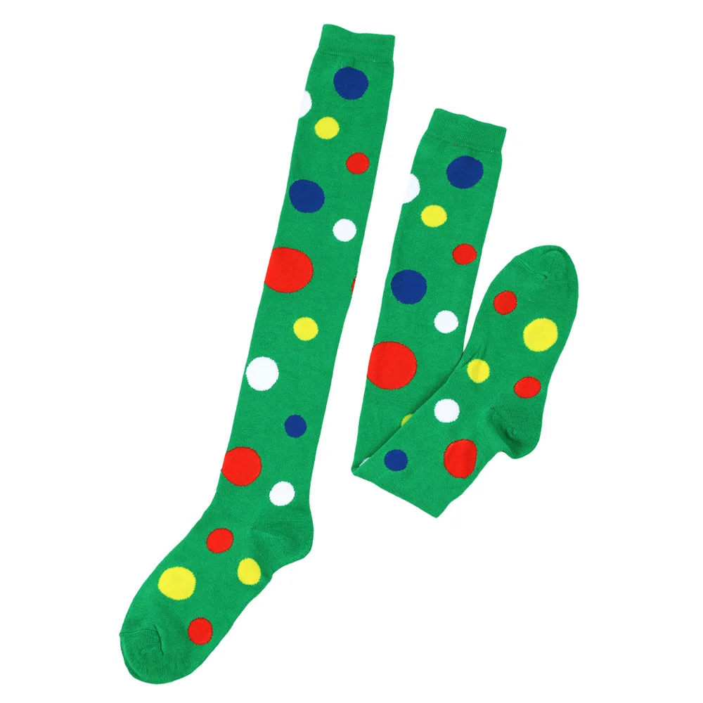 Große gepunktete Strümpfe für Damen, über Knie, hohe lange Socken, bunter Kuh-Druck, Anime-Performance, Cosplay-Requisiten, Party, Festival, Geschenke – Detail 27
