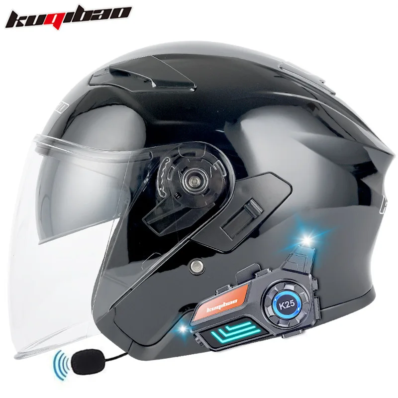 

Bluetooth Motorcycle Helmet Double Lens, Anti-Fog, DOT Certified, Casco Moto for Motocross & Road Riding Casco De Motocicleta