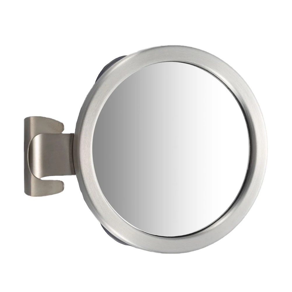 

Bathroom Anti-Fog Suction Cup Shower Mirror Hanging Hook Fogless Shaving Mirror Moisture Resistant for Washroom