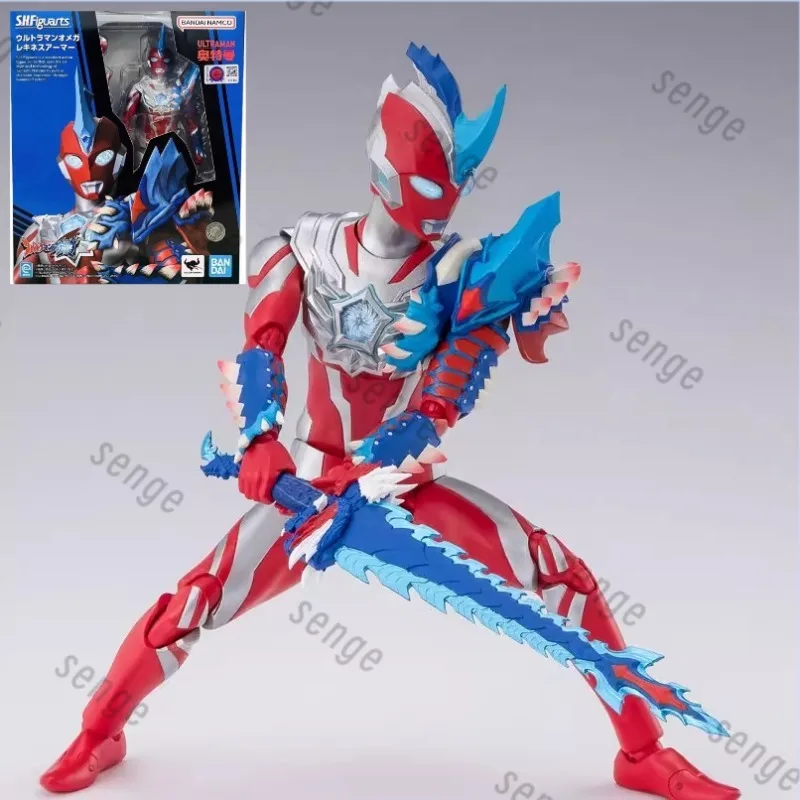 

[Genuine Spot] Bandai SHF Ultraman Orb Galaxy Rising Form Ultraman Orb Redeness Armor Action Figure Collection Gift Ornament