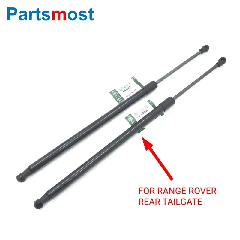 2pcs of Gas Lifts for Land Rover Range Rover L322 2002- 2012 Front Bonnet Gas Spring BKK760010 Rear Tailgate Gas Strut BHE760020