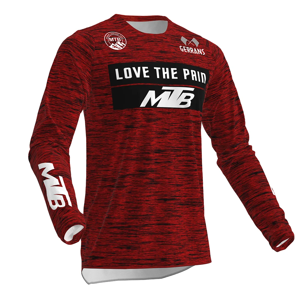 Men's Long Sleeve Motocross Cycling Jerseys Downhill Mountain Bike MTB Shirts Offroad DH Bicycle Bike Jeresys Clothing