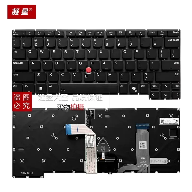For Lenovo ThinkPad L13 2-in-1 Gen 6 Gen 7 Notebook Replacement Keyboard