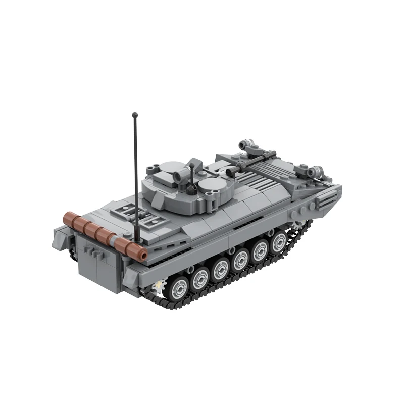 Military Weapons Collection Army BMP-3 Infantry Fighting Vehicle Building Block BMP-2 Tank Model Puzzle Brick Toys for Boys Gift