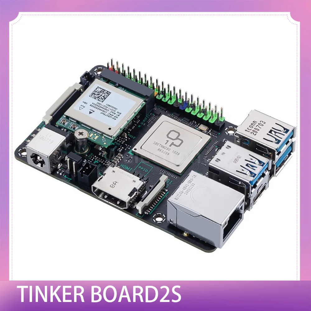 

For A-S-U-S ARM motherboard 2G/16G/SBC, using Ruixin Micro RK3399 dual core development TINKER BOARD2S