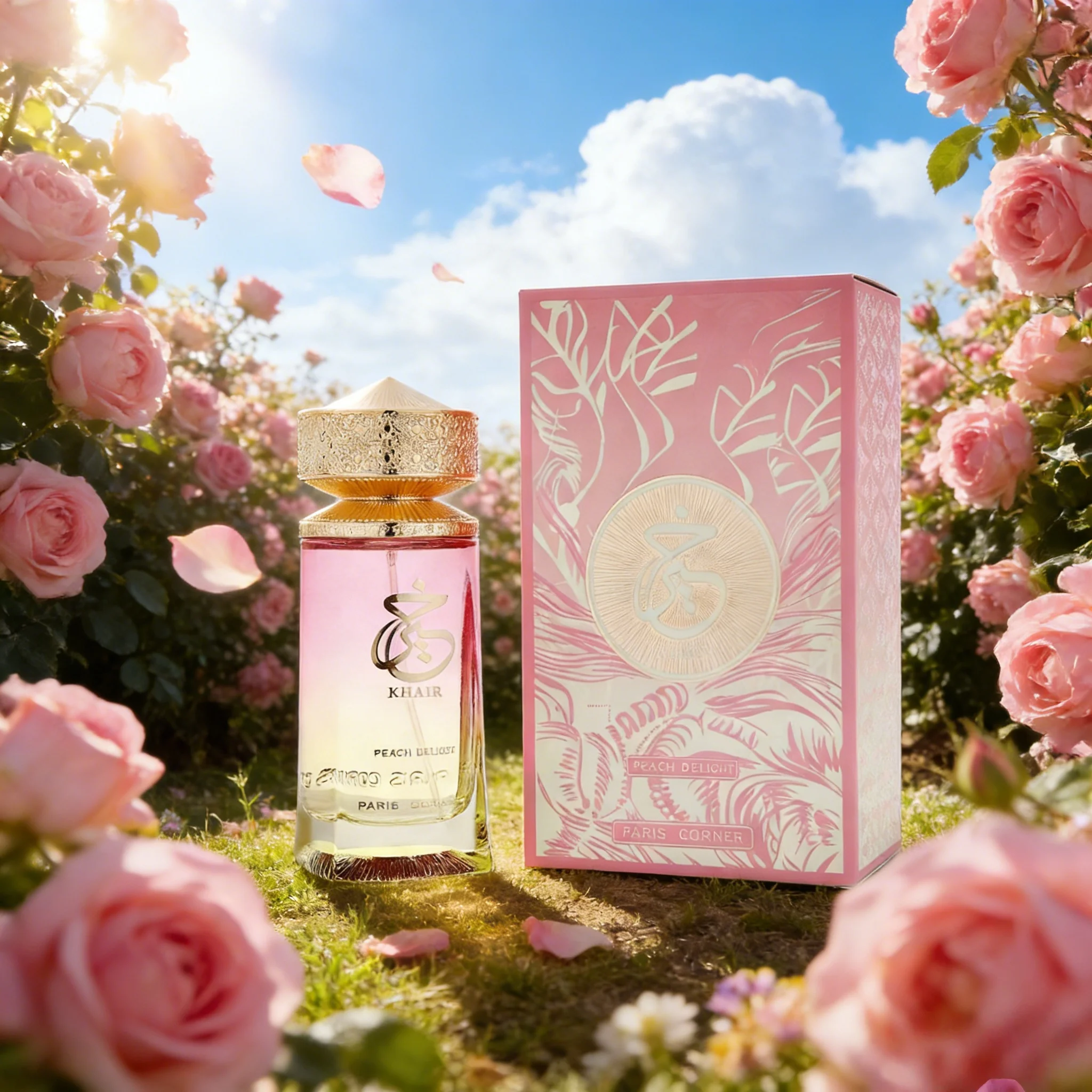 

Paris Corner Feminine Eau De Toilette 100ml Unisex Fragrance Sweet Fruity Floral Scent Lively Aura Modern Aromatic Craftsmanship