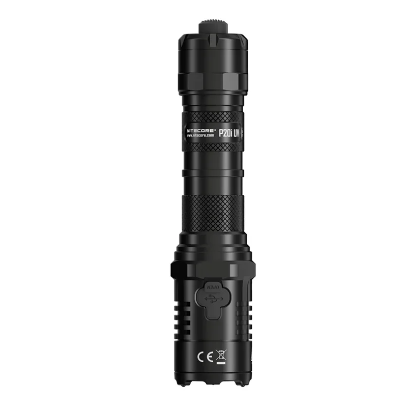 NITECORE P20i UV Tactical Flashlight 1800Lumen+320mW Dual Light Source Rechargeable With Battery Self Defense Troch Light