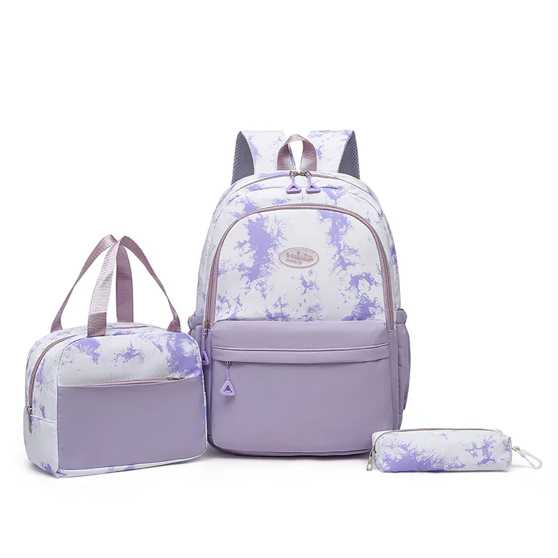 

Girls Backpack for Elementary Kids School Bookbag Set Cute School Backpacks for Girls Water Resistant with Lunch Bag Pencil Case