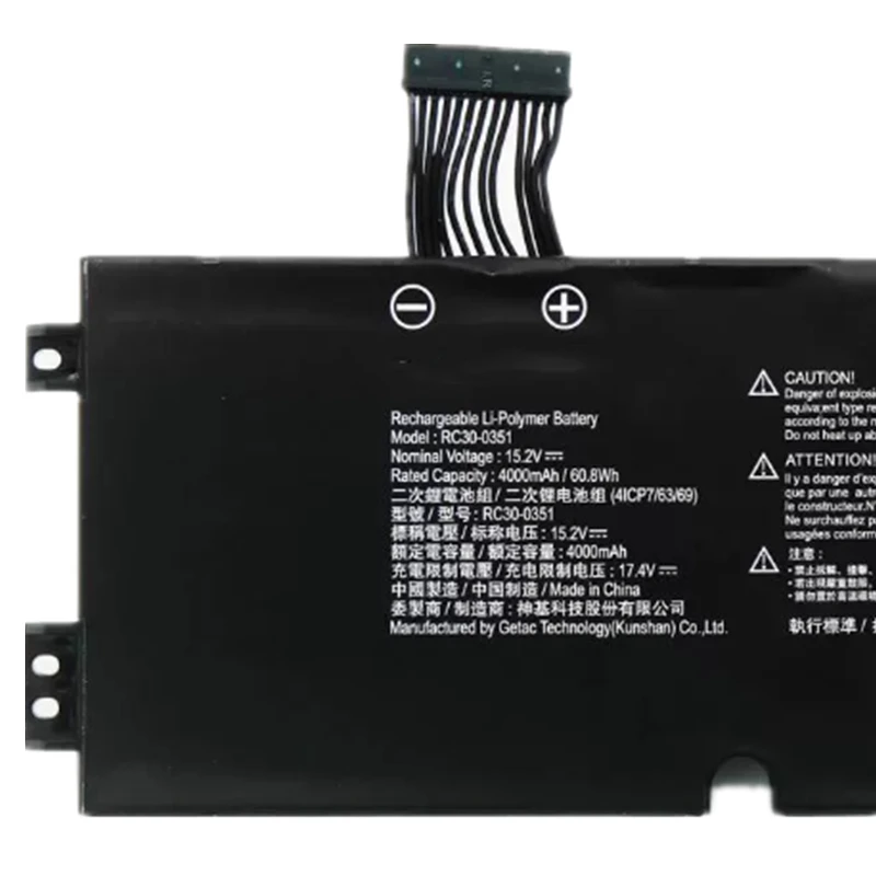 Neue RC30-0351 4 icp7/63/69 Laptop-Batterie 15,2 v 60,8 wh 4000mah für Rasierklinge 15 Basis RZ09-03519E11 RZ09-0369X