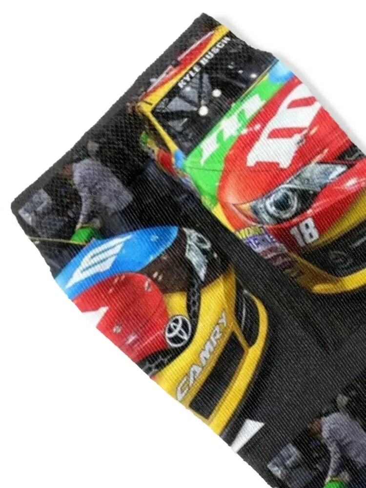 kyle busch racing Socks winter gifts custom Stockings compression funny gifts Girl'S Socks Men's