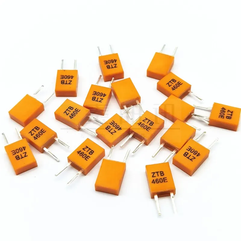 10pcs New ZTB-460E ZTB460E 460E DIP-2 ZTB460 2PIN 460KHZ CRB455E 455E 455KHz 455K CRB640P ZTB600K P CRB600P CSB455E CRB655E P