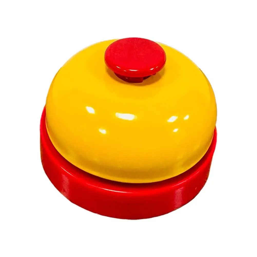 Handgeperste bel Speelgoed Handklapende bel Reactie Training Spel Reactiebel Eettafel Bell Pusher Bordspel Speelgoedaccessoire