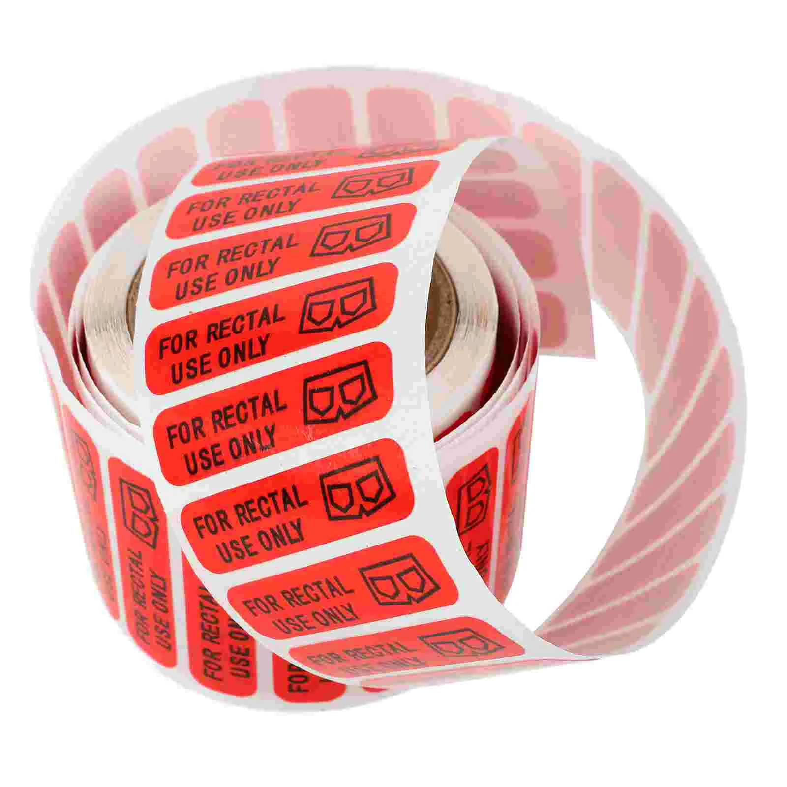 

1 Roll Funny Label For Rectal Use Only Sticker Stickers For Prank Stuff Adhesive Sticker