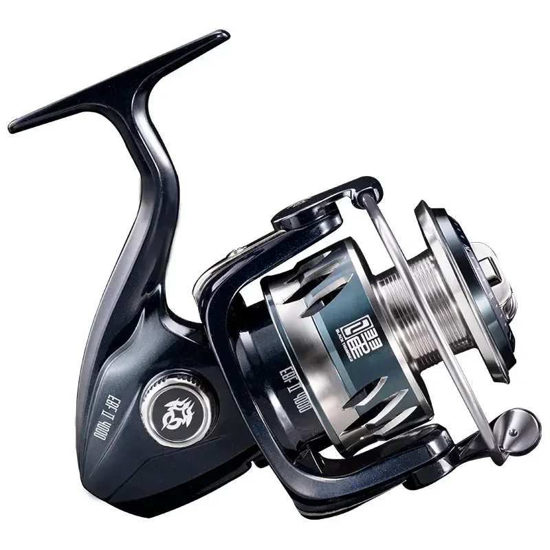 2000-5000 Series Fishing Reels Freshwater Saltwater Long Cast Spinning Wheels for River  Ocean