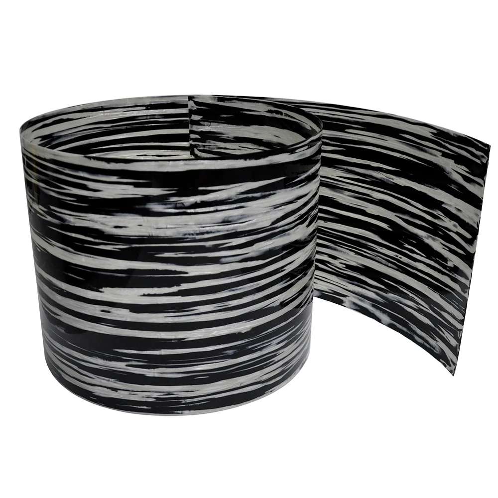Foglio di celluloide da 320 mm x 1300 mm Foglio decorativo per strumenti musicali da 0,46 mm Avvolgimento per batteria fai-da-te Multi colori