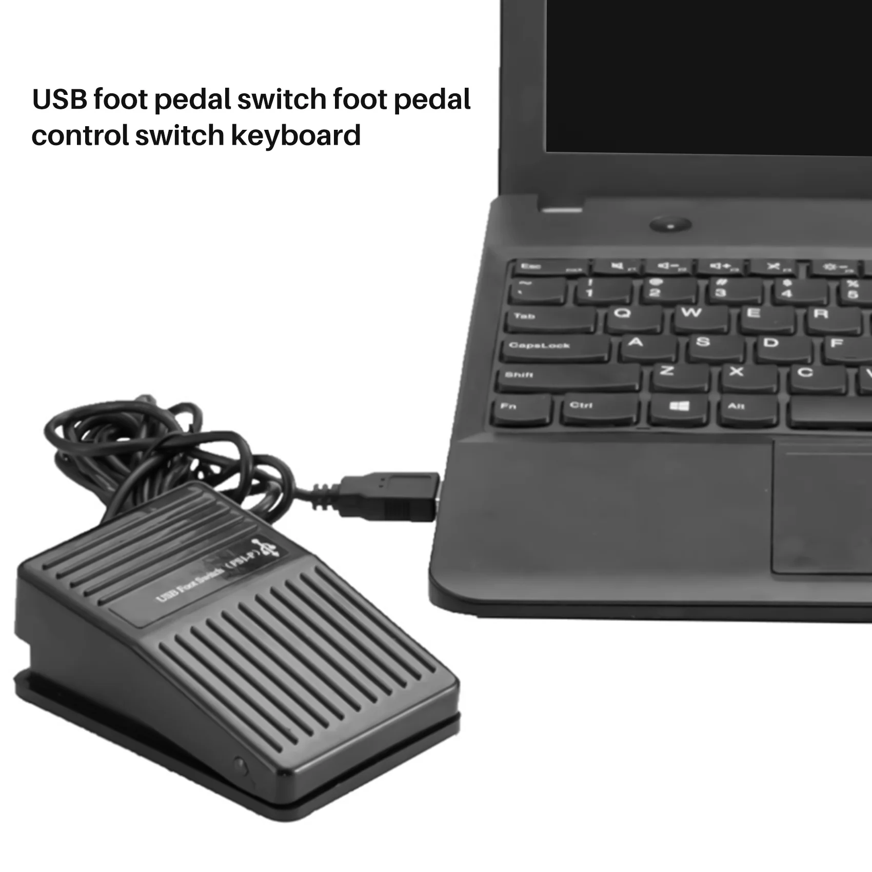 Azione della tastiera di controllo dell'interruttore a pedale USB per giochi di computer PC Nuovo interruttore a pedale PCsensor Pedale HID USB