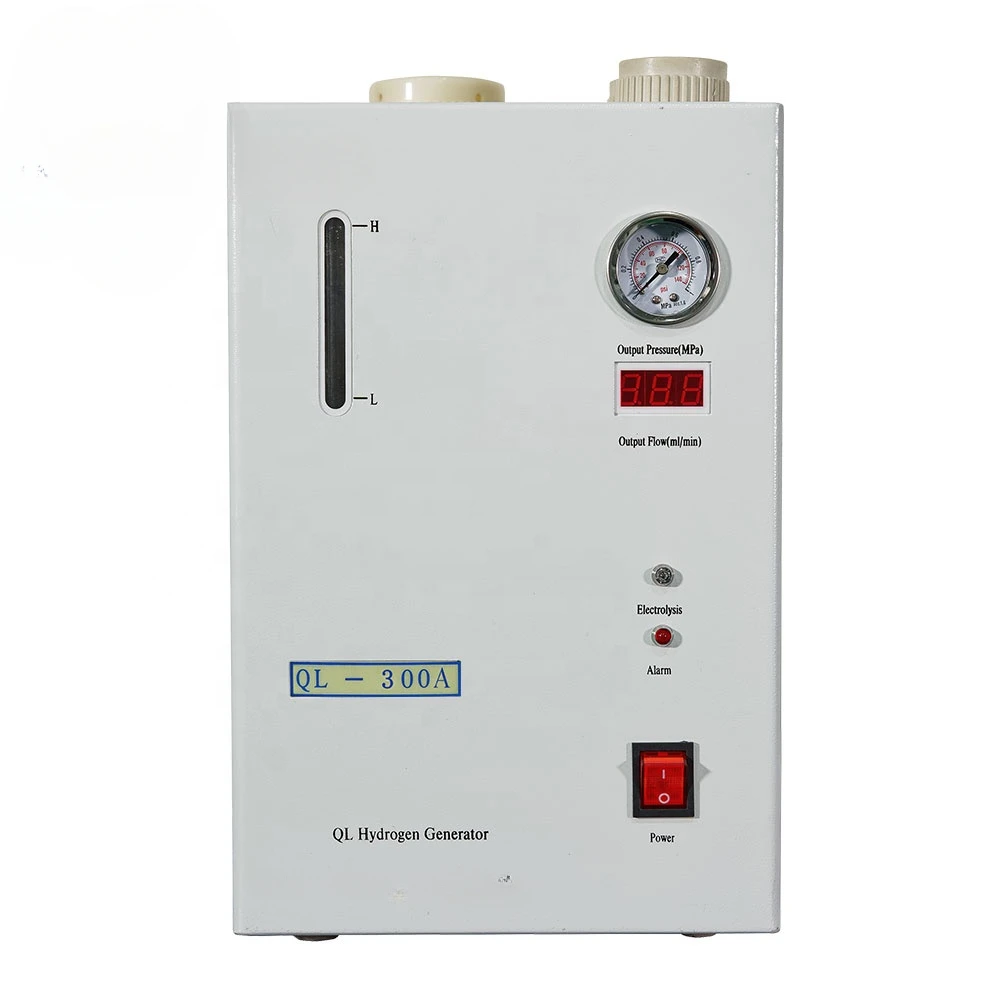 

300ml/min PEM hydrogen generator green hydrogen generating unit for Gc-fid