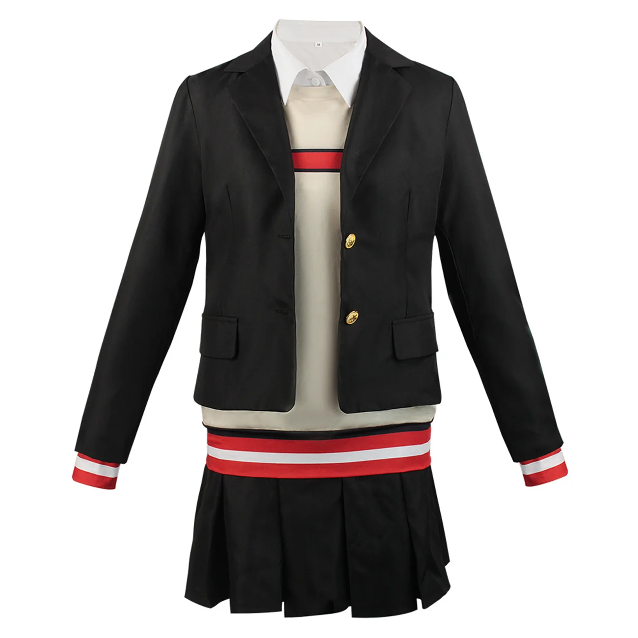 

Anime Cos Yume Minami Cosplay Costume School Party Uniform Full Set Female JKSuit