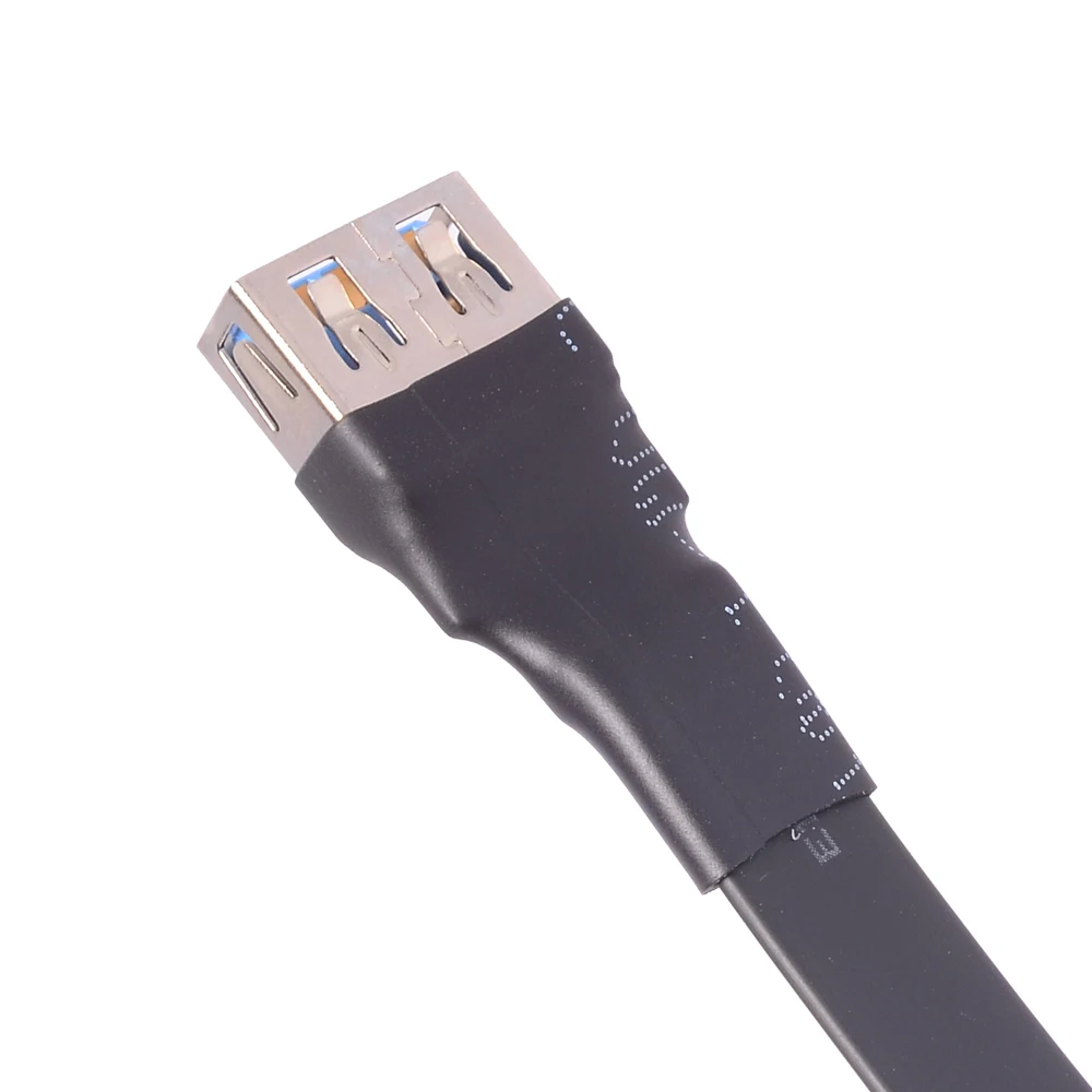 Double Angled USB Type A Extension Cable