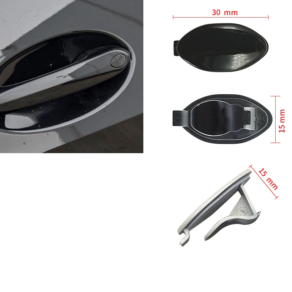 LHD For BMW 3 5 Series X3 X4 X5 X6 X7 G08 G20 G28 G30 G31 G38  Outer Door Handle Lock Key Hole Cover Cap 51217489341