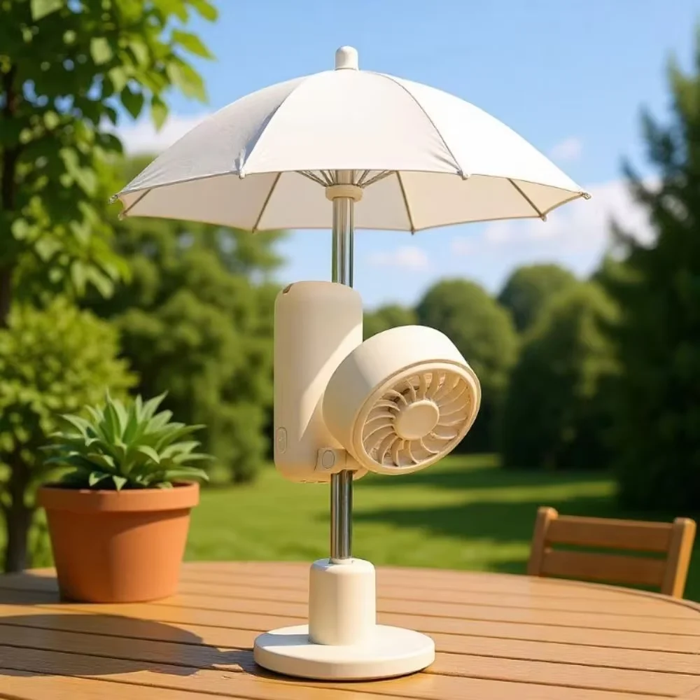 mini-ventilador-de-mesa-com-guarda-sol-sombra-protetora-para-uso-externo-e-dispositivo-de-resfriamento-ventilador-portatil-silencioso-com-carregamento-usb