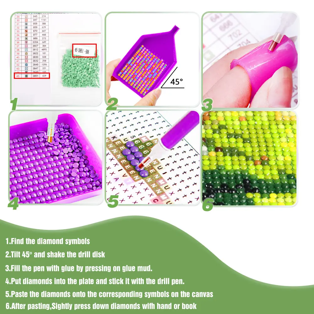 Huacan New Arrivals 2026 5D DIY Diamond Painting The Big Ben In London At Night Diamond Embroidery Landscape Gift view 6