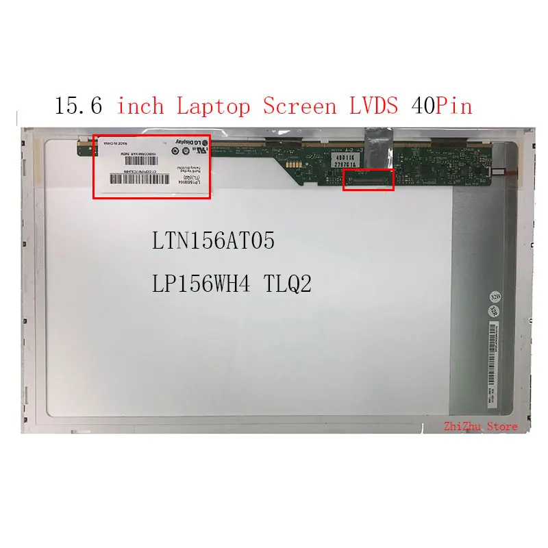 Imagem -02 - Polegadas Lp156wh4 Tla1. Ltn156xtn02.2. Ltn156at02 1366*768 Led 40 Pinos Painel de Tela Lcd do Portátil para Acer 5755g 5750g 5750zg 5742g 156