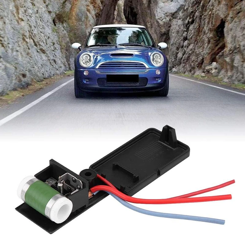 Fan Motor Resistor Compatible with Mini Cooper R50 R52 R53 2001 to 2006 Durable Car Engine Blower Fan Resistor 17117541092R