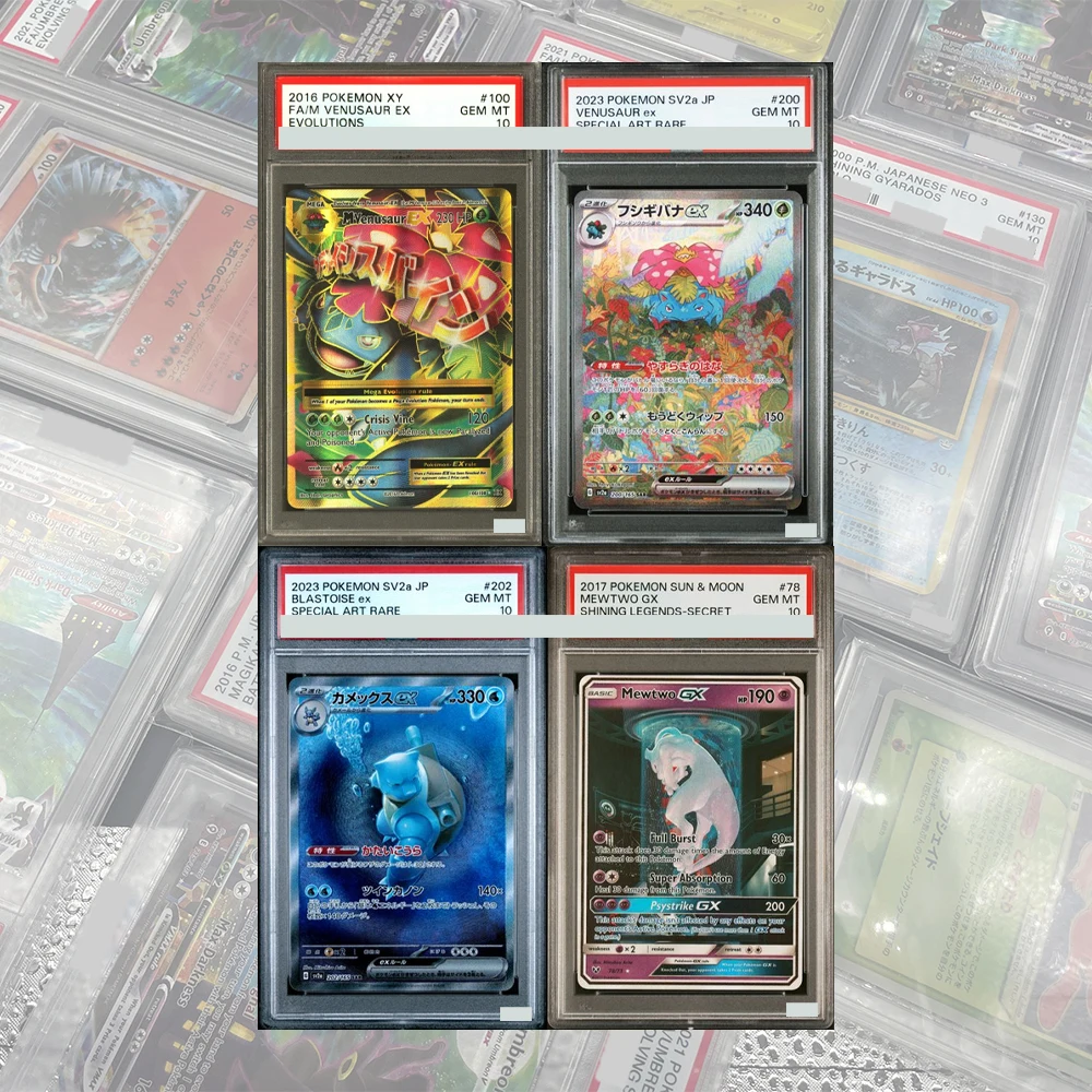 2023 Venusaur ex SV2a DIY PROXY PTCG GRADED COLLECTION CARD 200/165 SAR Japanese Holo Card GEM MT 10 HOLOGRAPHIC LABEL GIFT