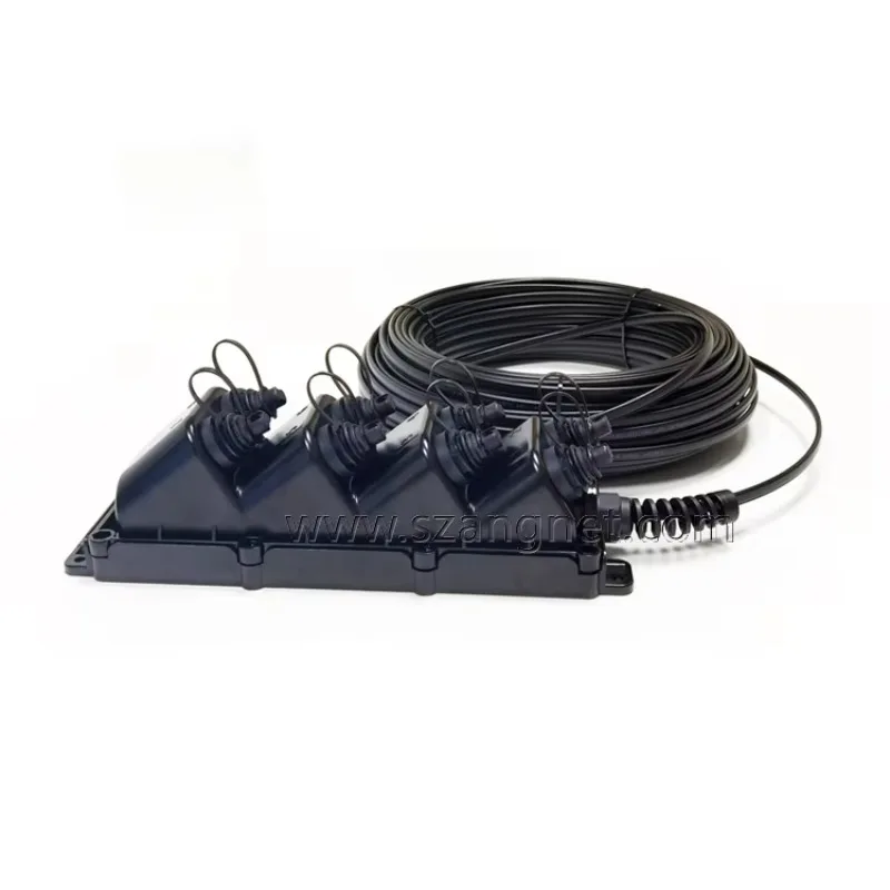 FTTH Fiber MST Terminal Box Waterproof Joint Closure 2/4/6/8/12port IP68 with Adapter
