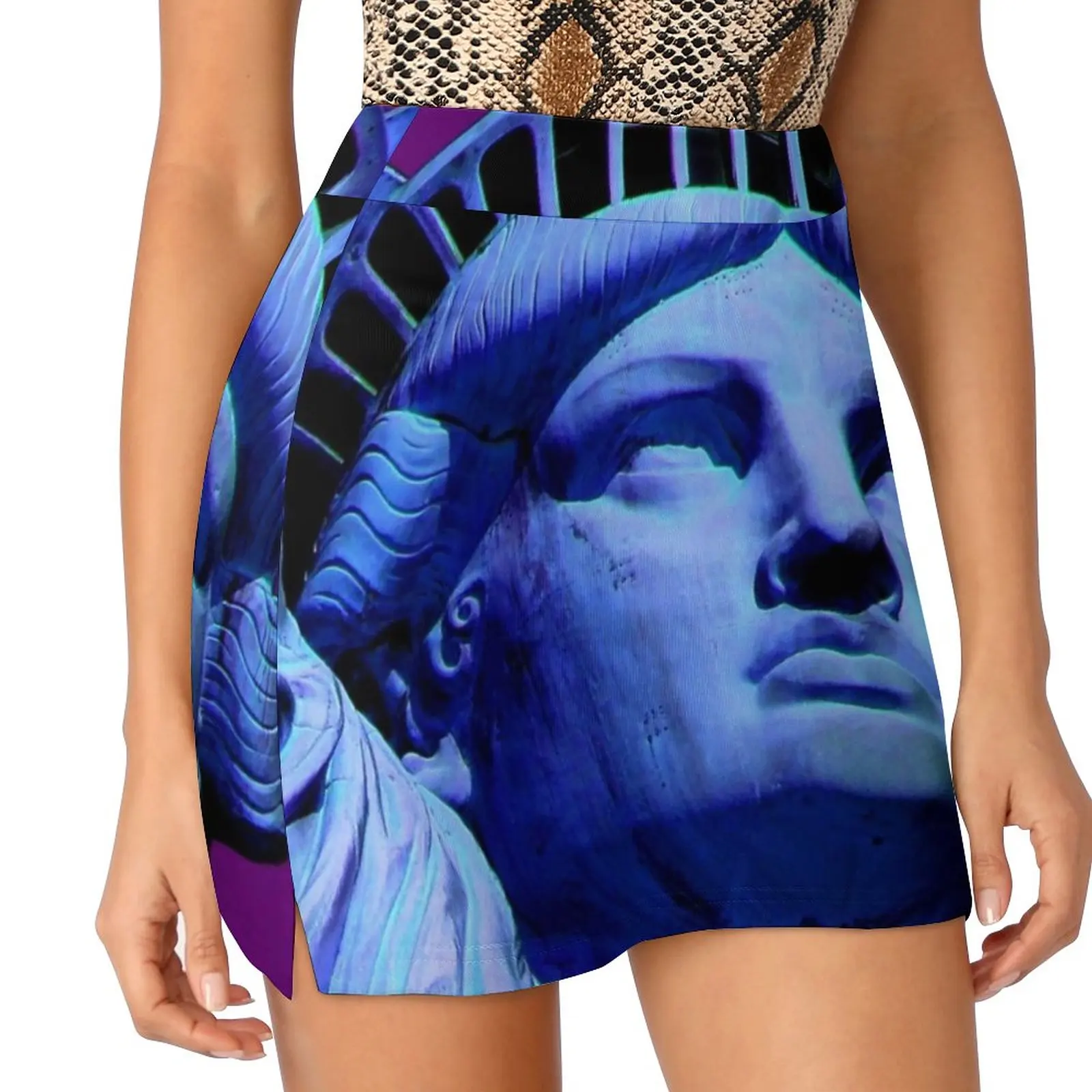 

Statue Of Liberty 2 Skirts Woman Fashion 2022 Pant Skirt Mini Skirts Office Short Skirt Statue Of Liberty Liberty Enlightening