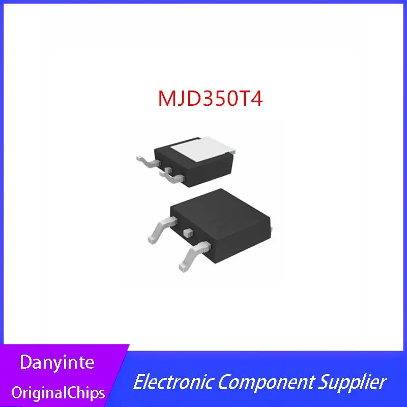 NEW  10PCS/LOT MJD350T4 TO-252 MJD350   PNP 300V 500mA