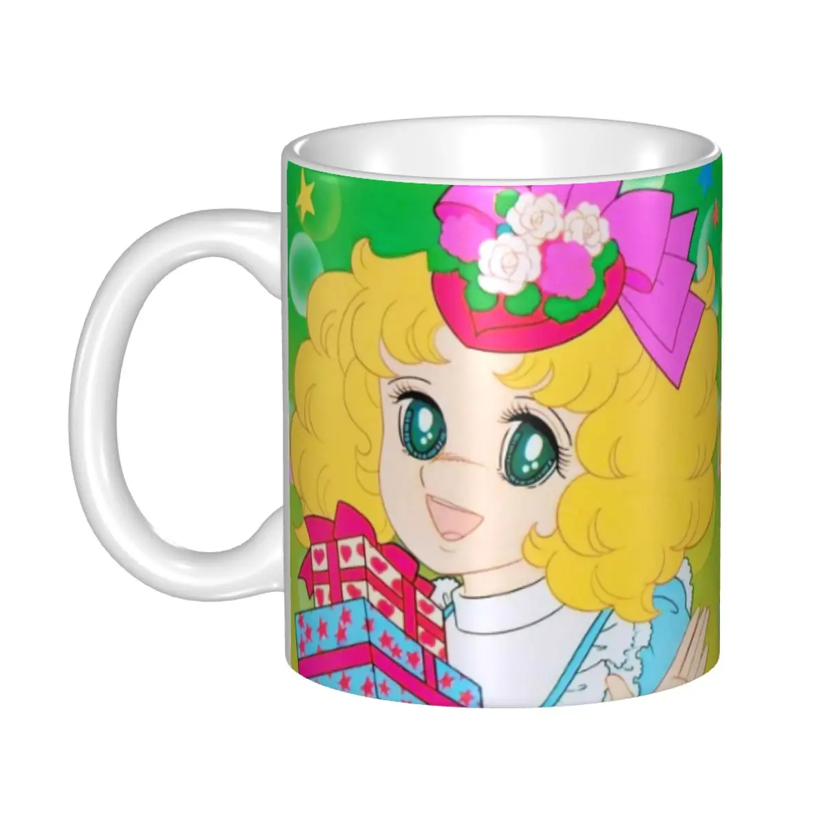 Candy Candy Ceramic Magic Cups 350ml Milk Tea Coffee Mugs Best Birthday Gifts for Children Friends