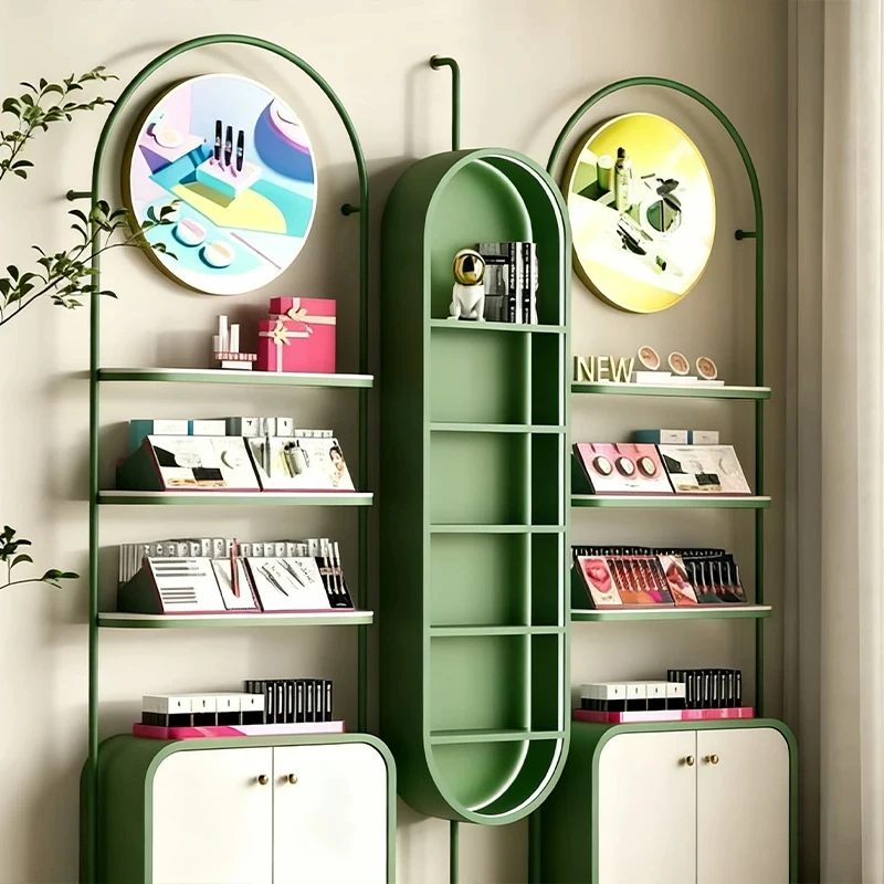 custom.Customizable Wood & Metal Storage Shelf Display Rack-Durable Space Saving System Retail Stores
