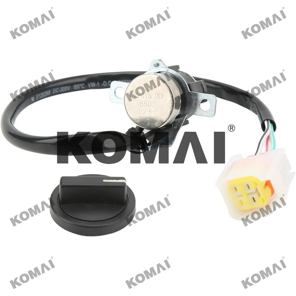 

XOJOX Throttle Motor Dial Knob Switch Universal Replacement Maximum Control Excavator for XGMA XG815 XG822 XG823 XG825 XG836