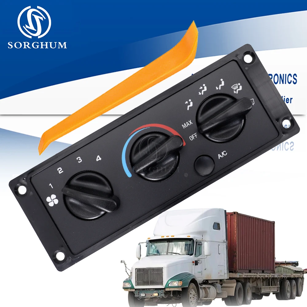 

3518702C93 HVAC AC Control Panel Module For CAT CT660 International 9400i 9200 9400 9900 5600I HX515 HX620 2000 2021 3518702C92