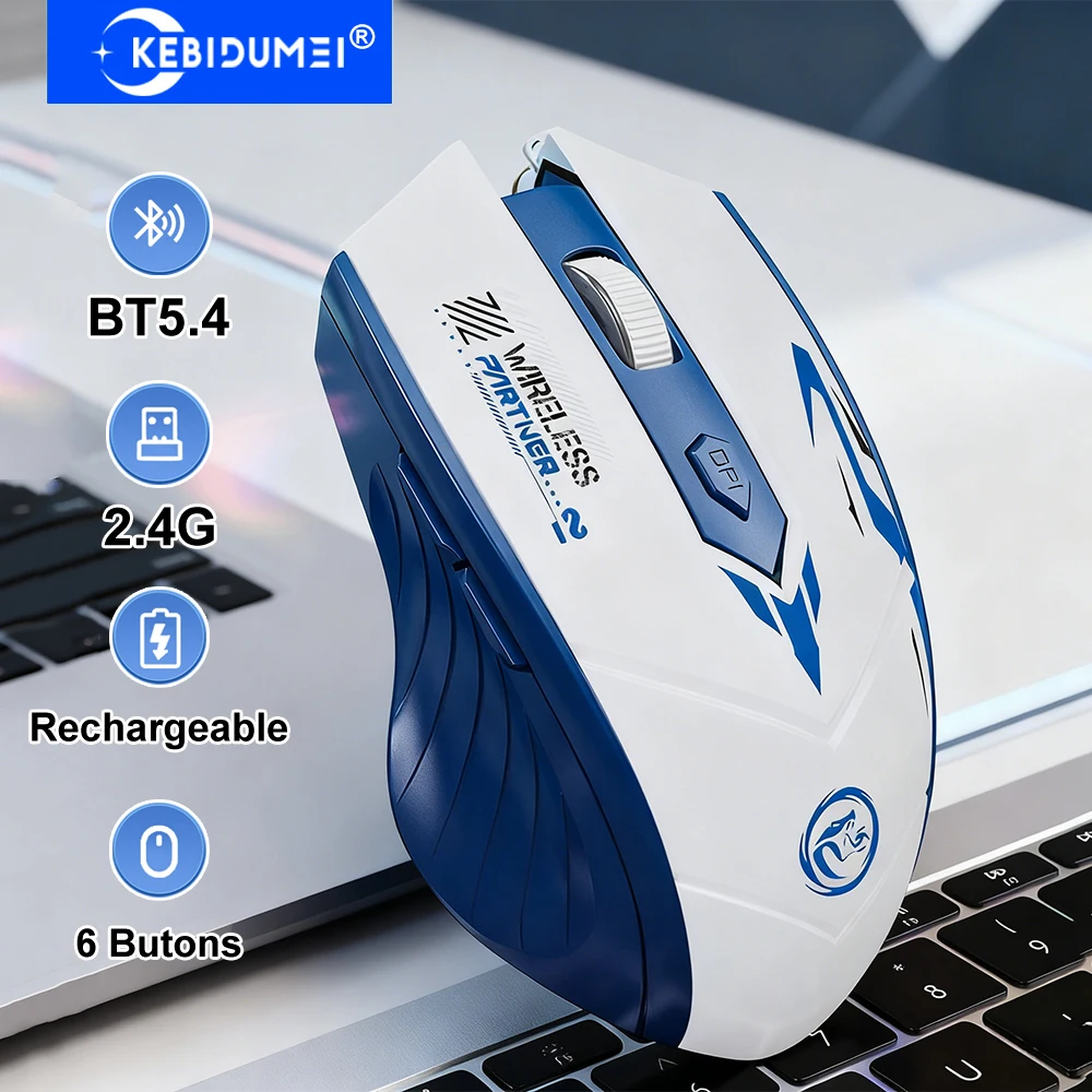 Bluetooth 5.4 Mouse…