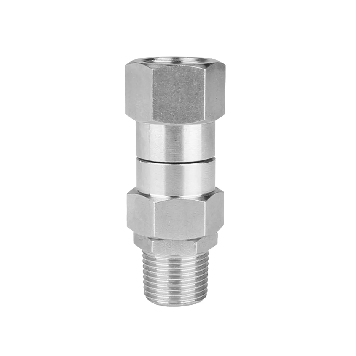 High Pressure Washer Swivel Joint 3/8 Inch Pressure Washer Hose Fittings Rotation Connector Car Washing