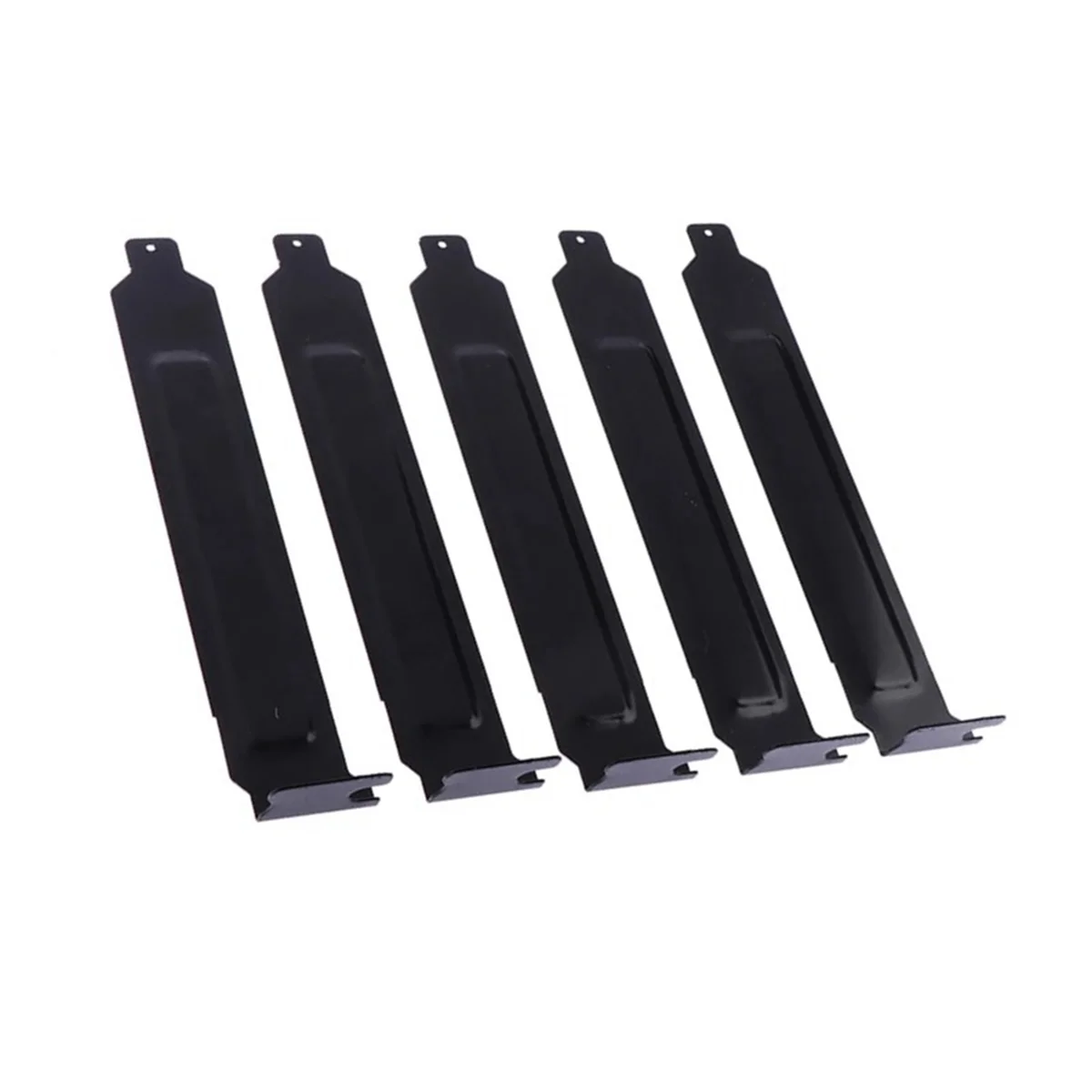 New 5PCS Metal PCI Slot Covers Bracket with Screws Full Profile Expansion Dust Filter Blanking Plate for PCI Slot