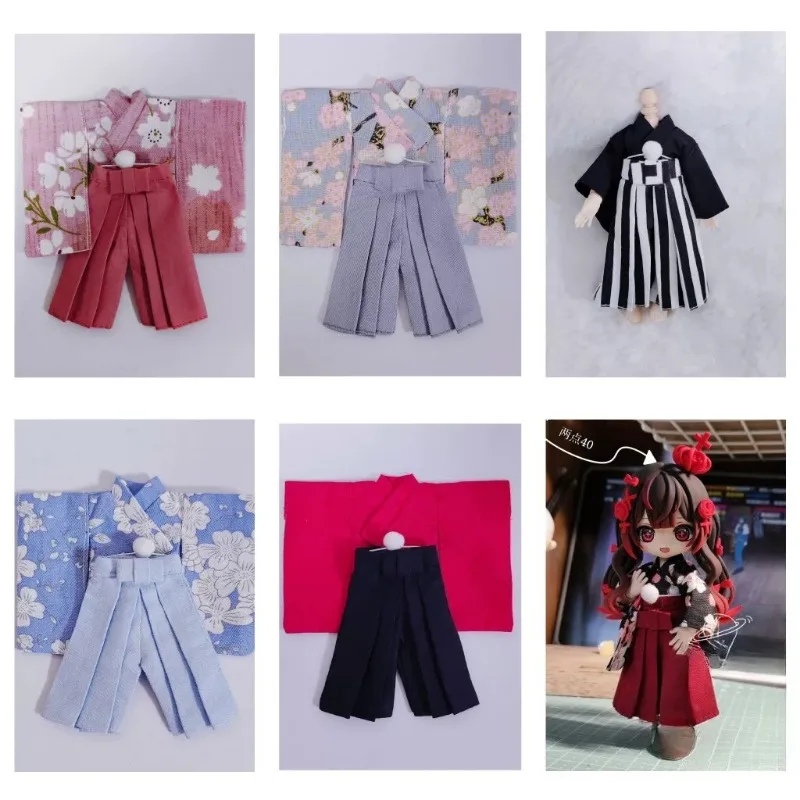 Maßstab 1:12, männliche/weibliche Kimono-Yukata-Puppenkleidung, handgefertigtes Zubehör für Ob11-Actionfiguren, Gsc Uf Body – Detail 2