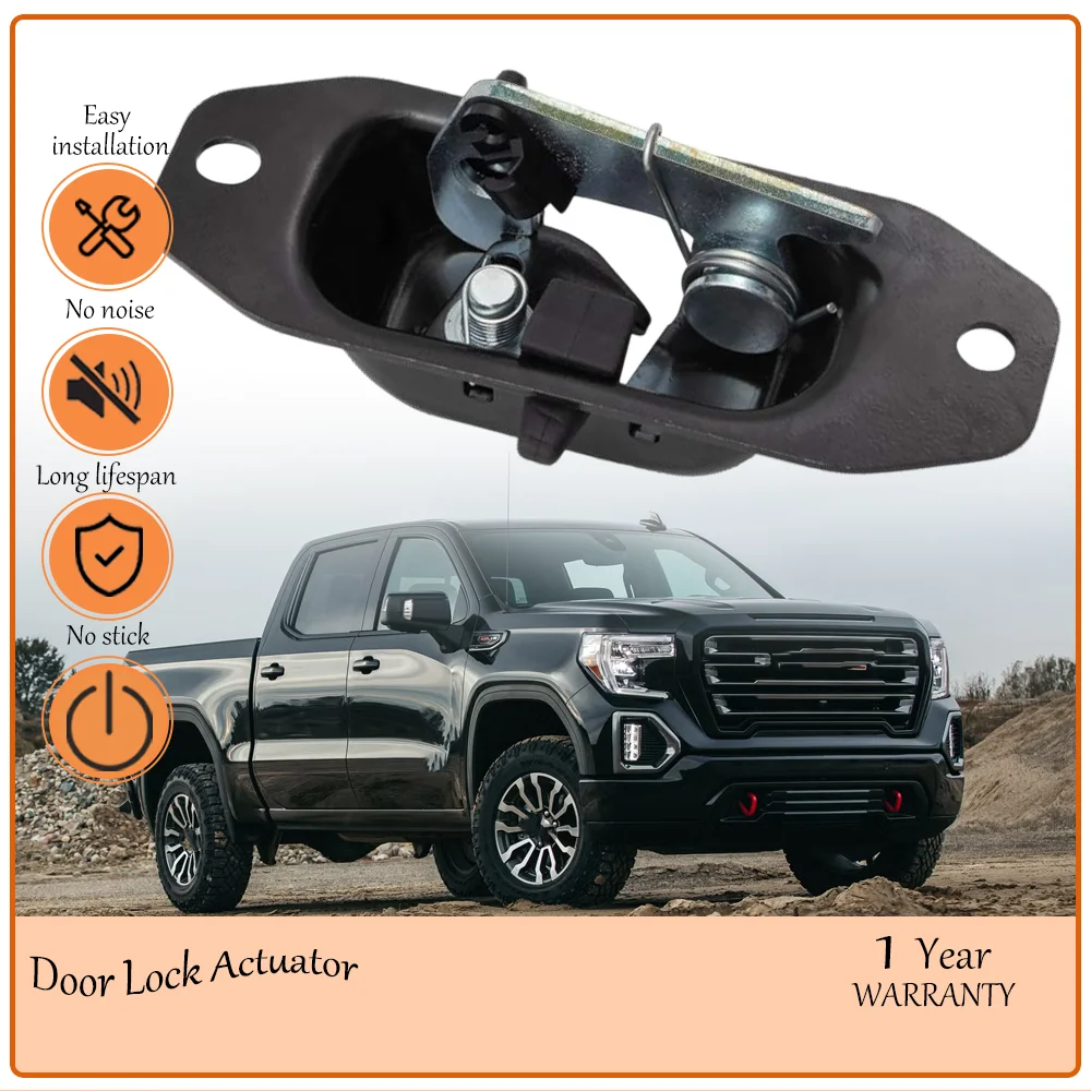 

Tailgate Latch ( Tailgate Lock) Compatible With GMC Sierra 1500 2007-2019 Driver/Passenger Side Single Piece Replace OE 23158822