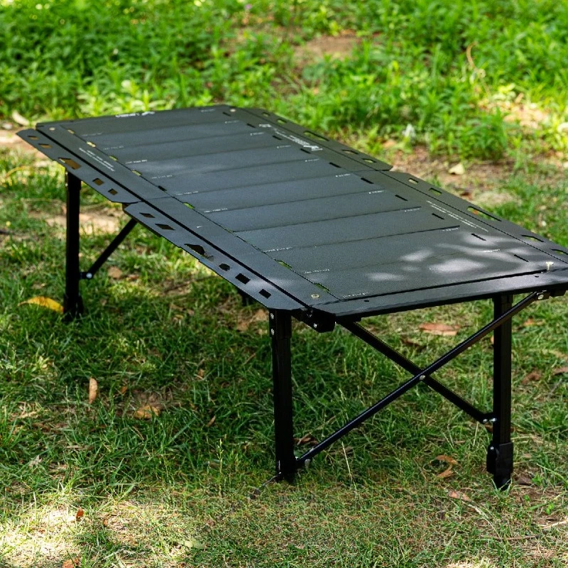 Five-unit foldable table outdoor camping portable picnic barbecue multi-function table