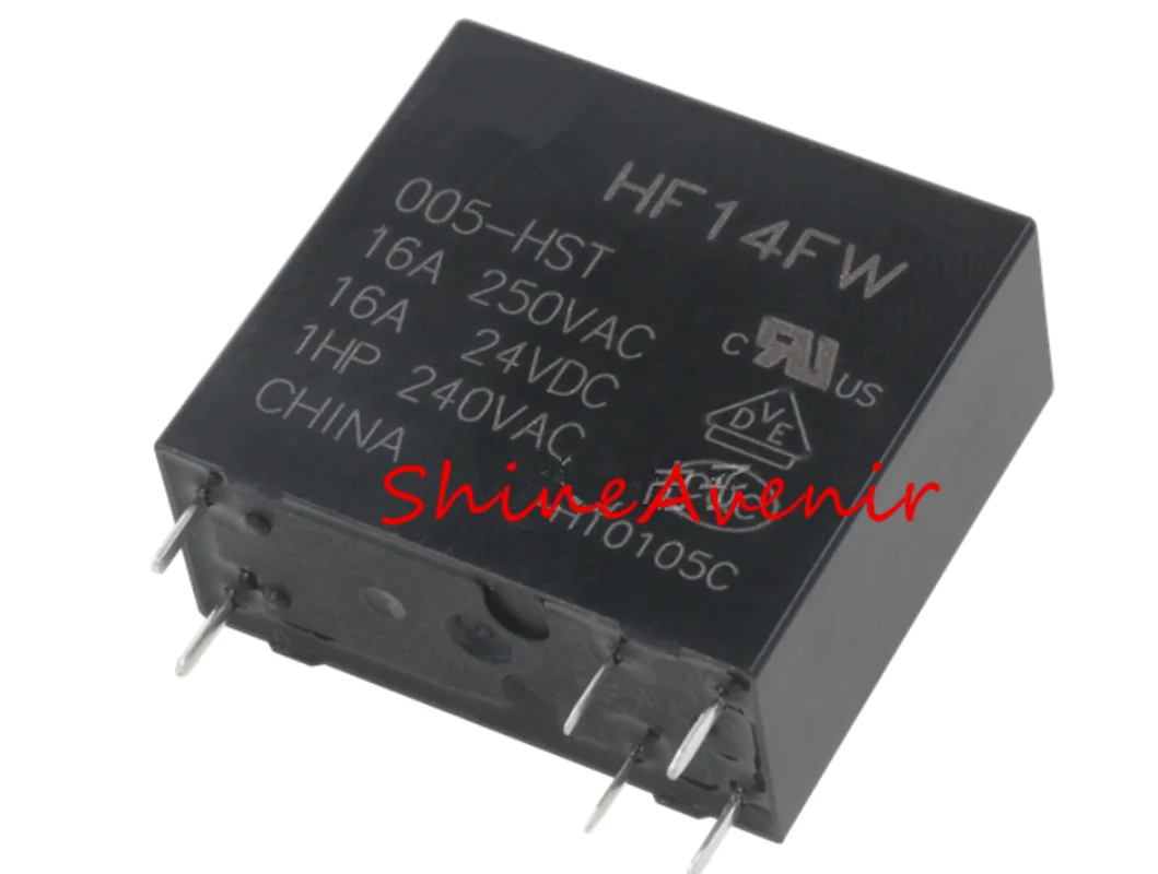 15pcs HF14FW-005-HST  HF14FW-012-HST  HF14FW-024-HST  HFV7-P-005-HST  HFV7-P-012-HST  HFV7-P-024-HST  100% original relay