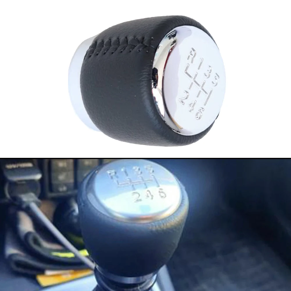 Car Chrome-Plated Gear Knob Replacement For Toyota For RAV4 For Avensis For T25 For T250 2005-2012 Gear Knob Accessories